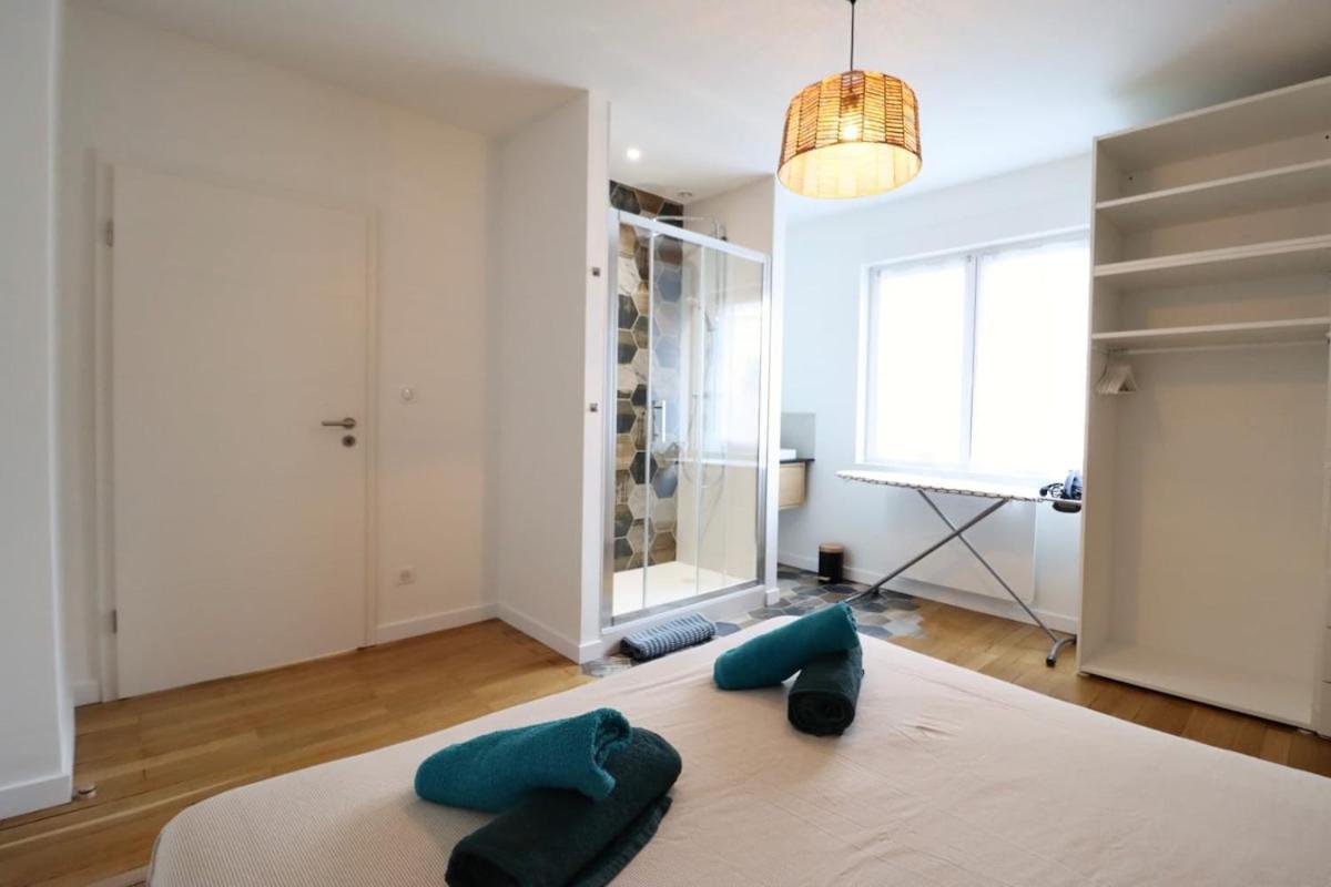 Appartement Cosy Neudorf Climatise Wifi 90M2 Straatsburg Buitenkant foto